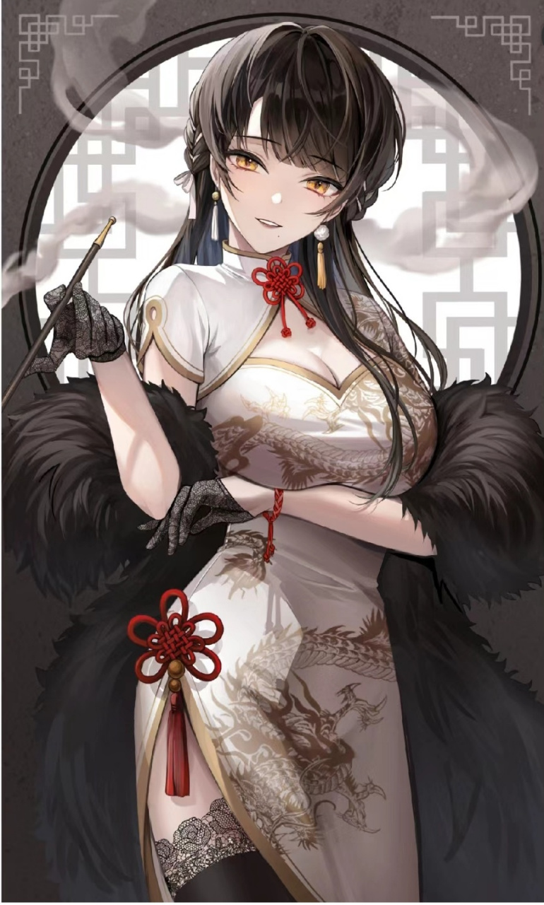 旗袍小姐姐#旗袍# #古风# #性感好身材