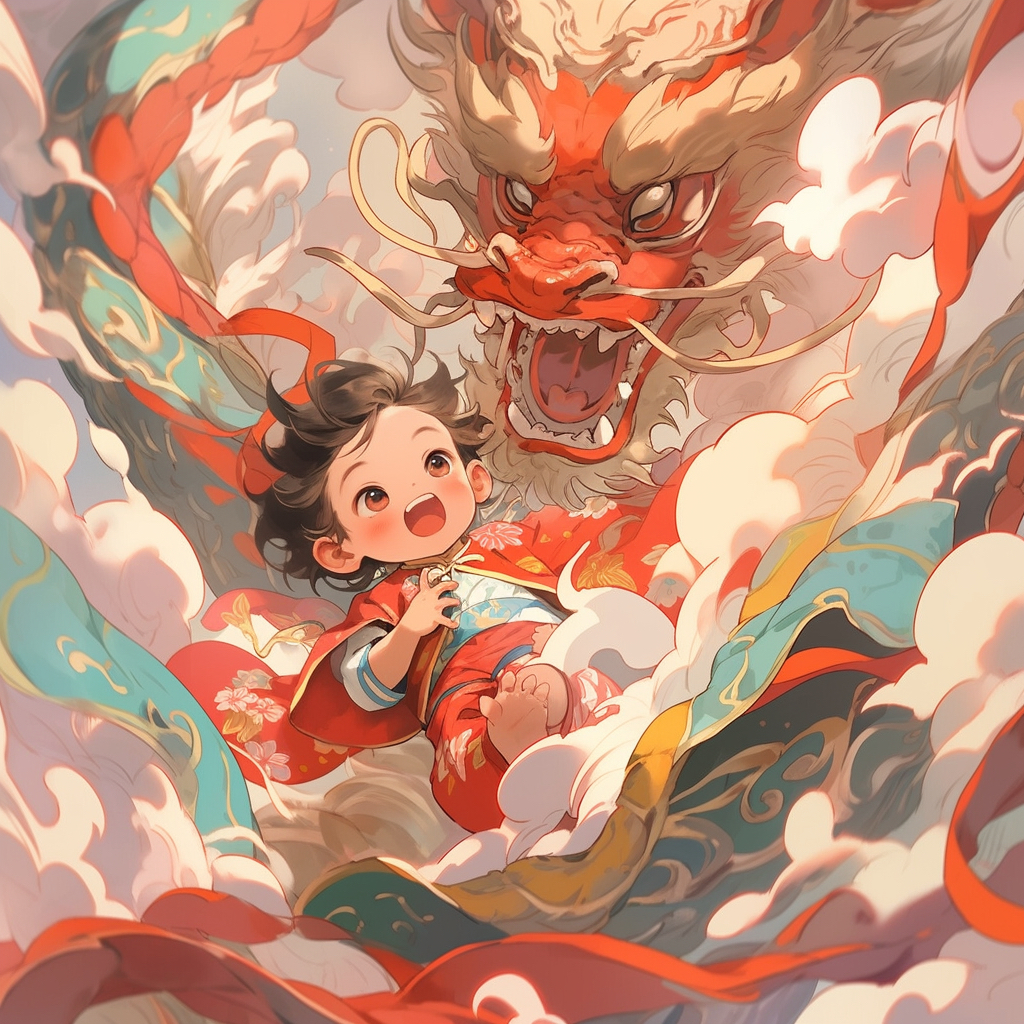 龙宝宝龙太子龙公主双胞胎龙年宝宝接好孕#龙宝宝[话题]# #龙年宝宝