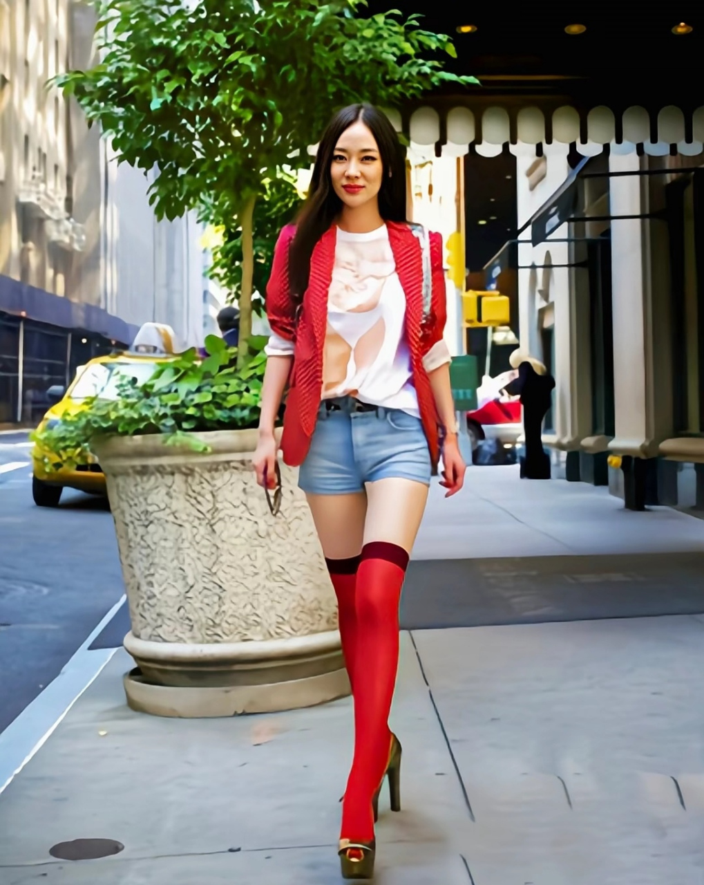 霍思燕的丝袜美腿.