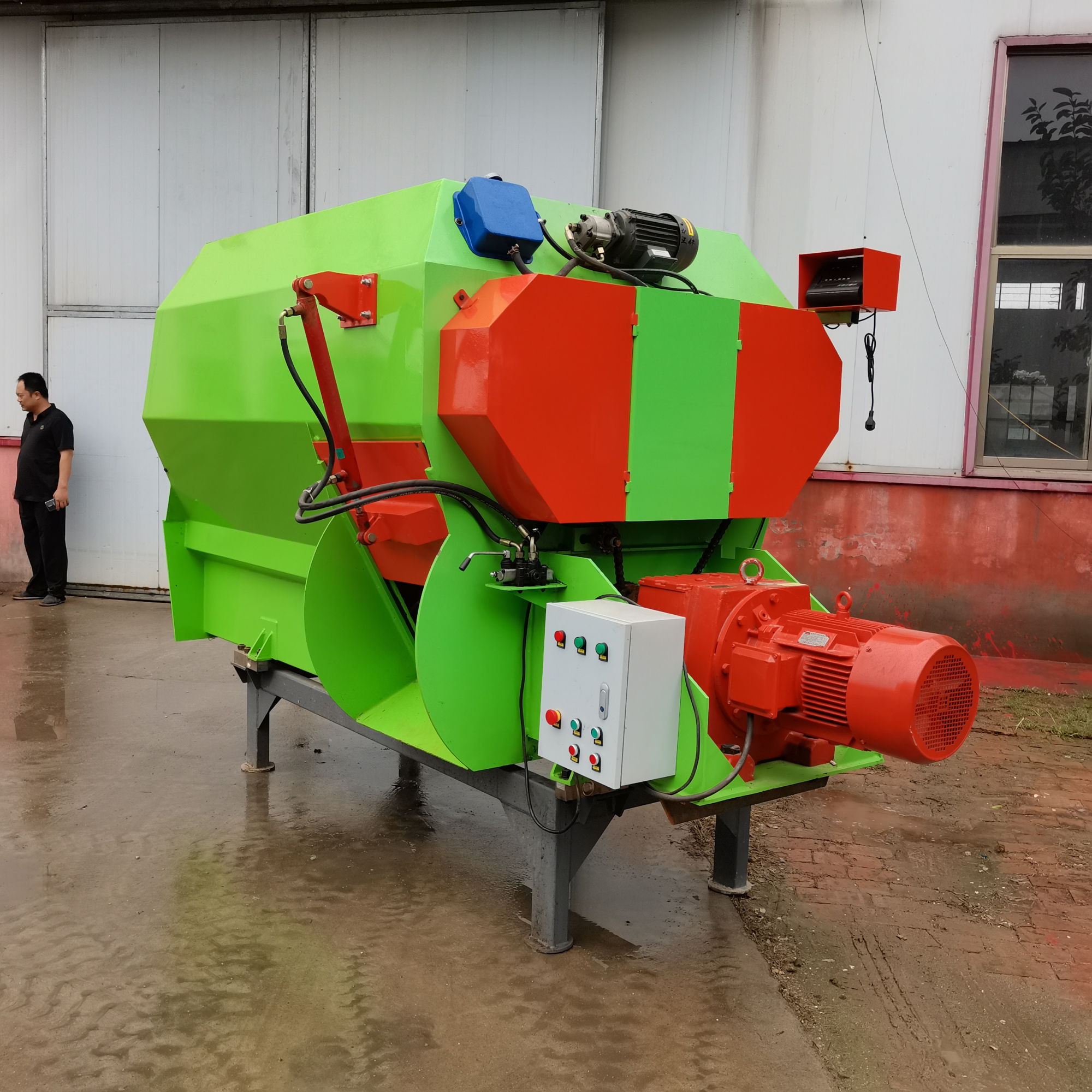 牛羊用固定式饲料搅拌机厂a小店卧式饲料搅拌机厂a饲料搅拌机厂家