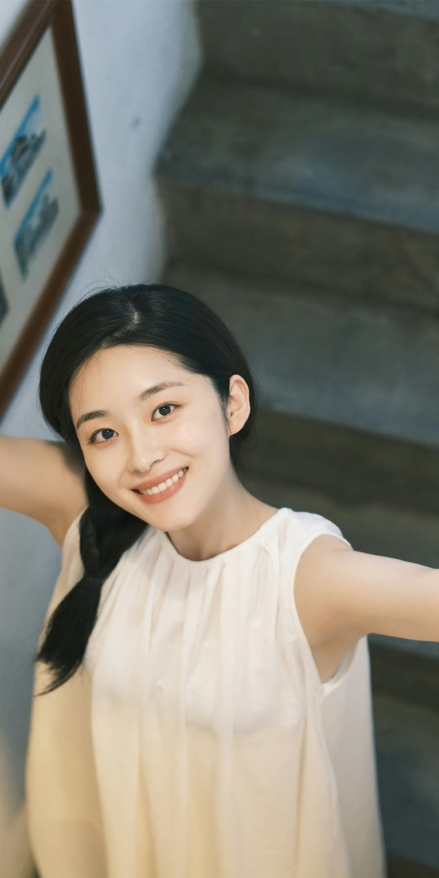 吴曼思# 青涩甜美的邻家女孩