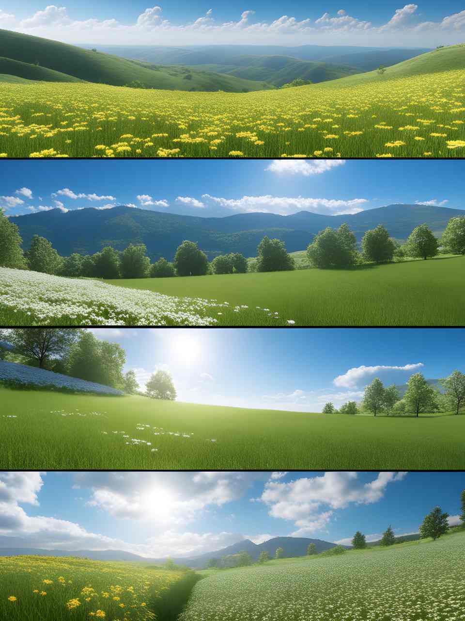 天边山脉,苍穹之下,辽阔无垠.