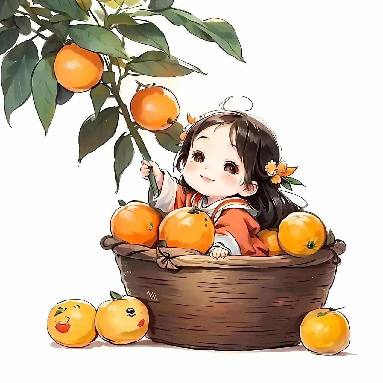 小可爱头像分享,好开心好幸福的感觉