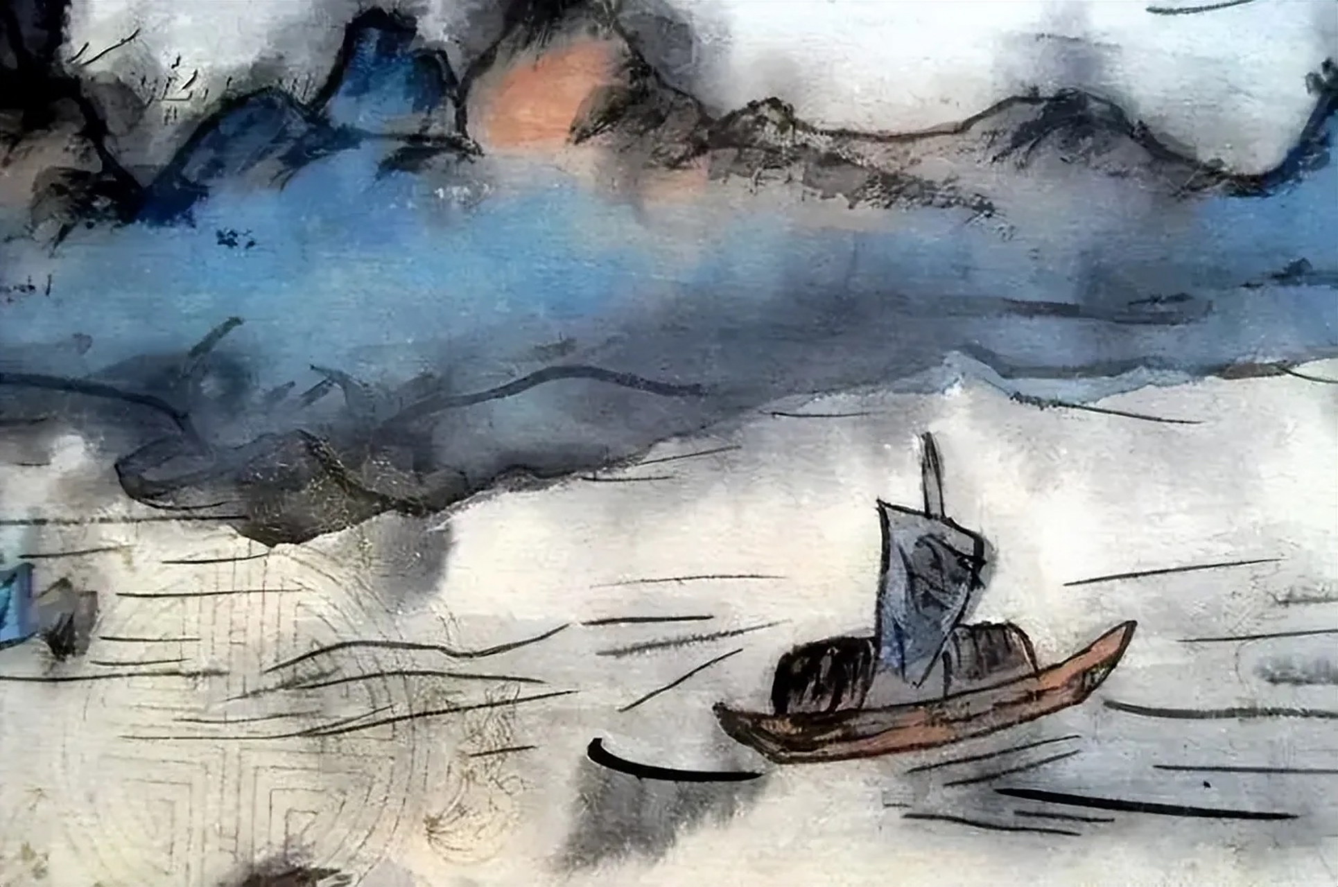 古代有一男子坐船去参加科举考试,中途载了个和尚同行.