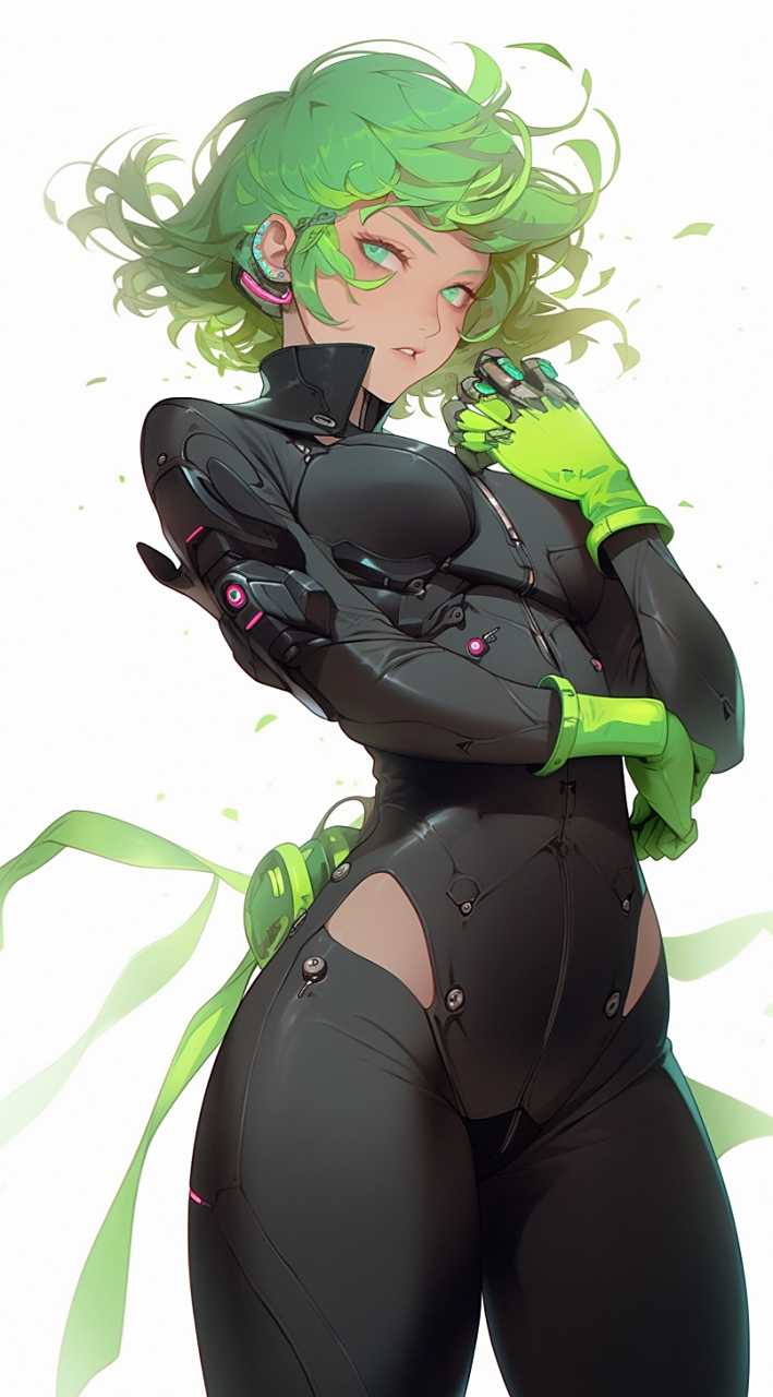 龙卷不同战斗装#动漫# #一拳超人# #动漫壁纸