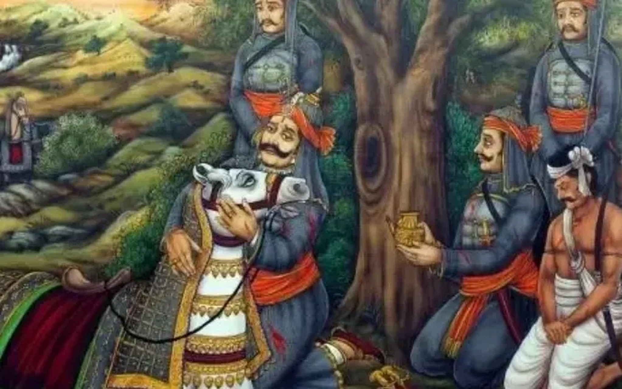 在612年的一个阳光明媚的日子,曲女城和曷利沙这两个曾经独立的城邦