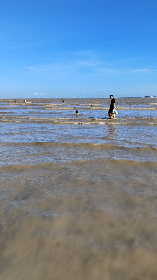 上海南汇黄沙滩