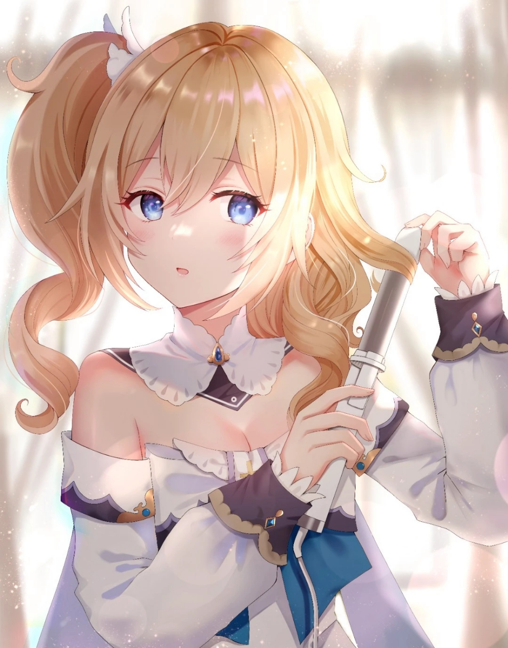 冲芭芭拉呀[色][色][色]#原神# #二次元#