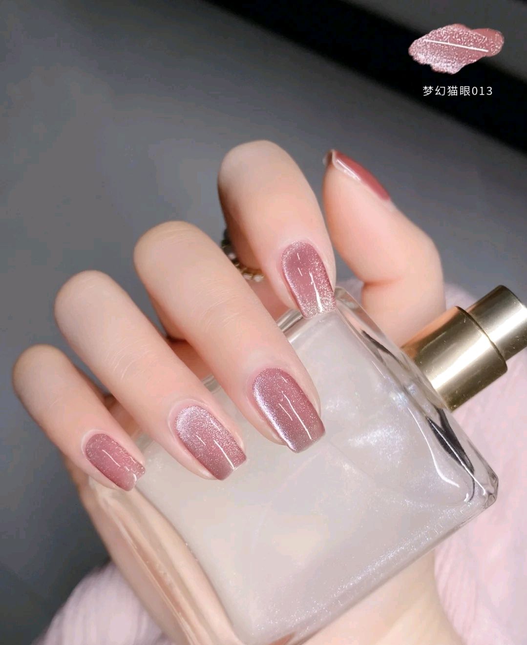 仙女必做,超美豆沙色晶石猫眼!