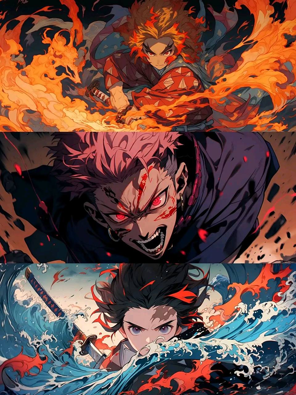 壁纸# #二次元# 动漫大男主合集