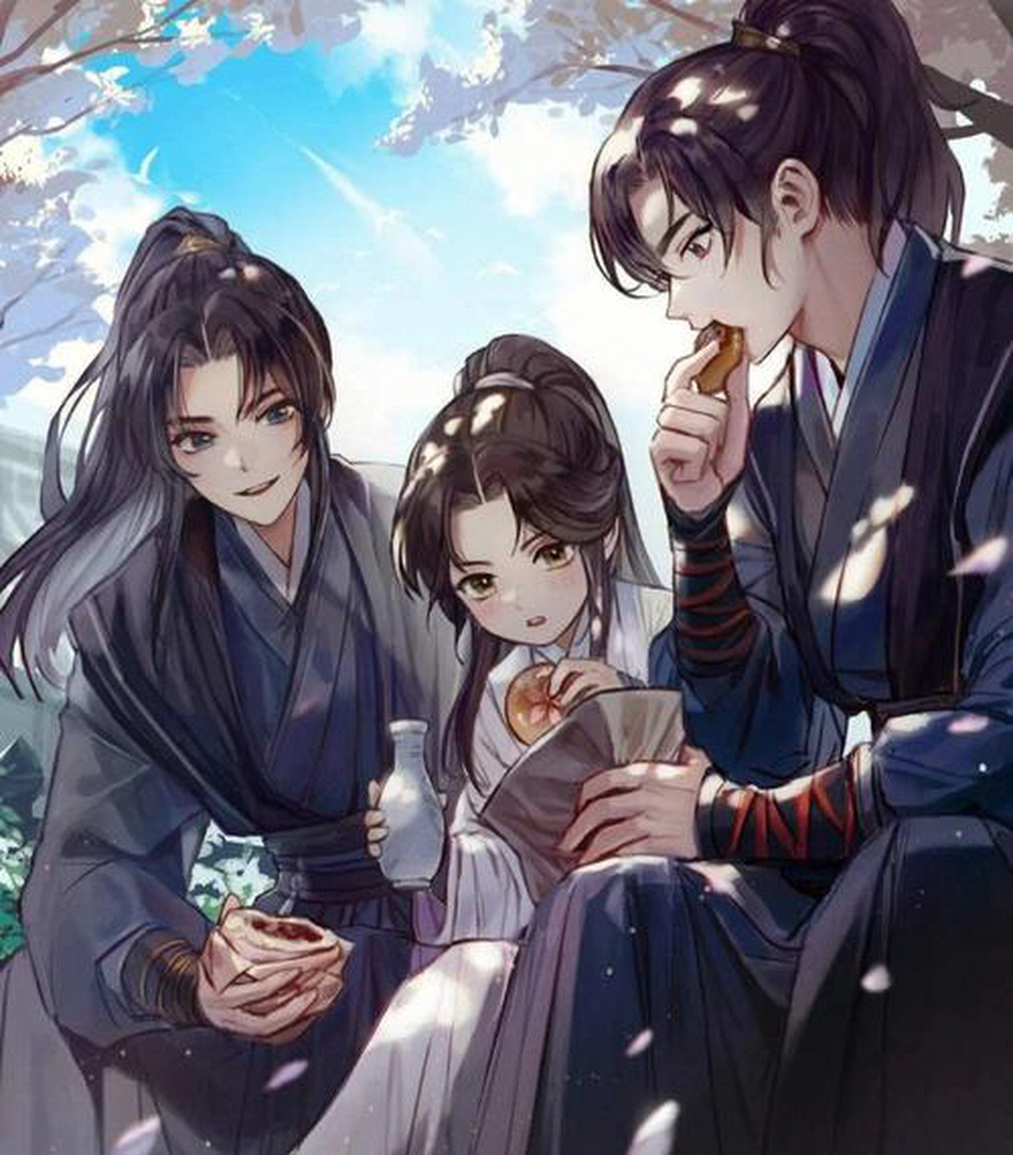 二哈和他的白猫师尊# #楚晚宁墨燃#  怎么安然无恙的从墨燃手中抢走