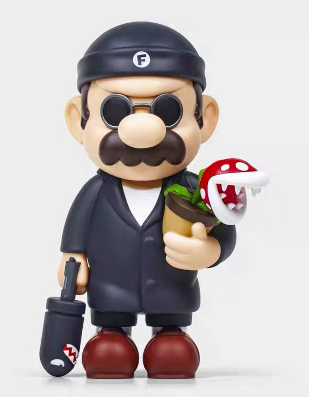 愚者乐园 超级专业马里奥 迷你杀手 essential 潮玩公仔!