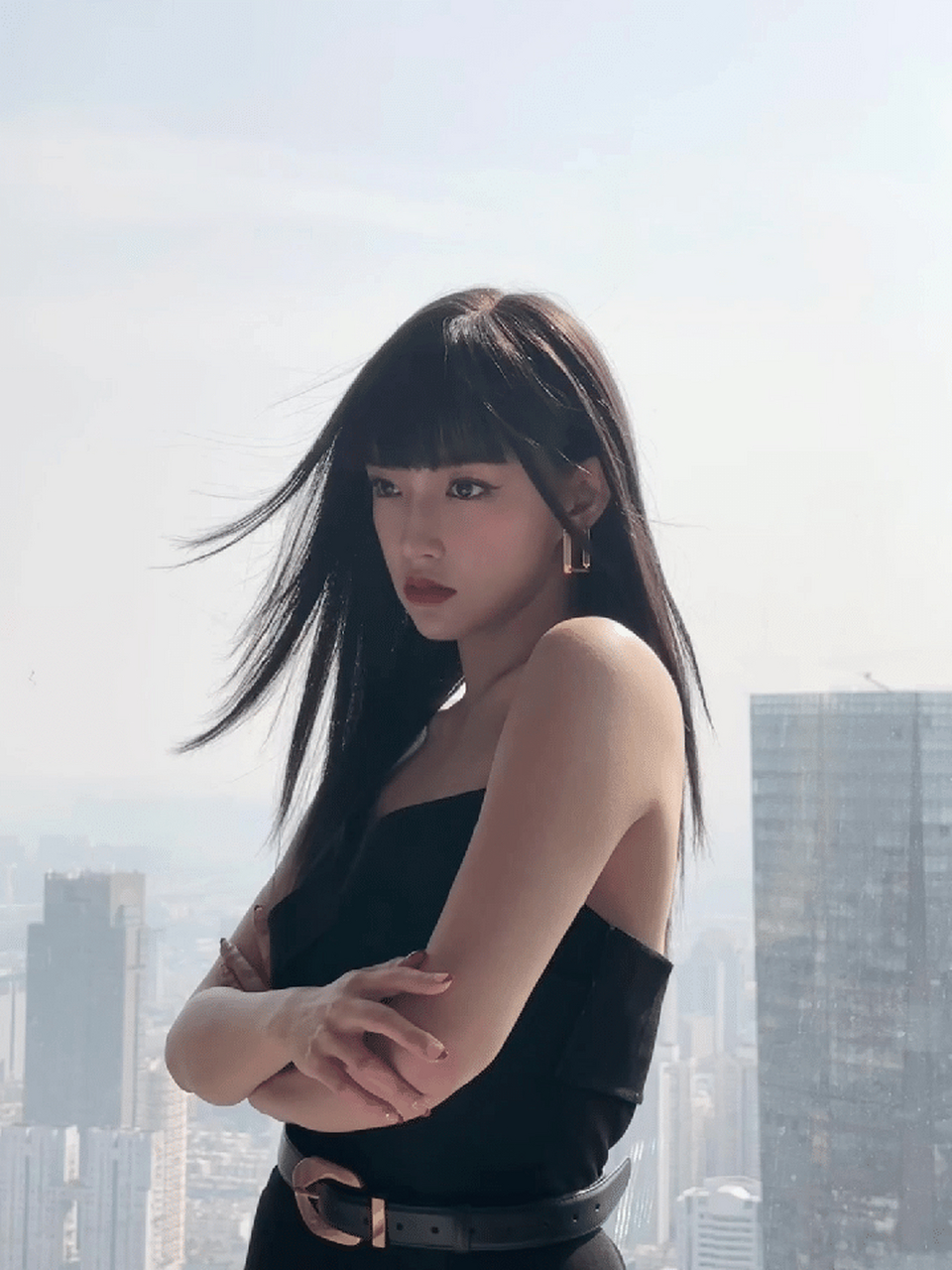 程潇的"铁刘海"好像有些不一样了!