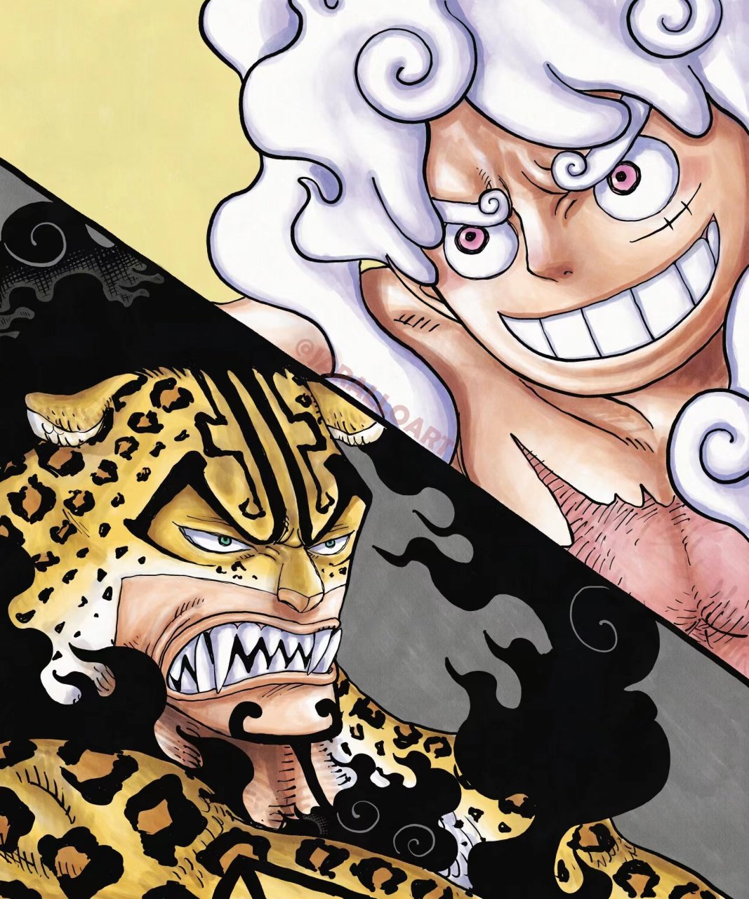 路飞vs路奇 #海贼王