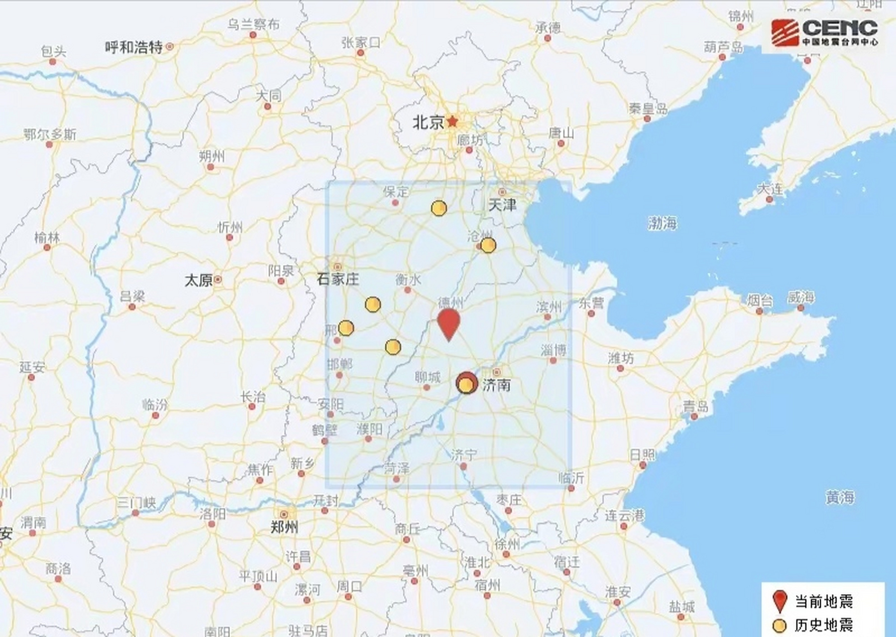 据报道,8月6日3时2分在山东德州市平原县发生3.0级地震.