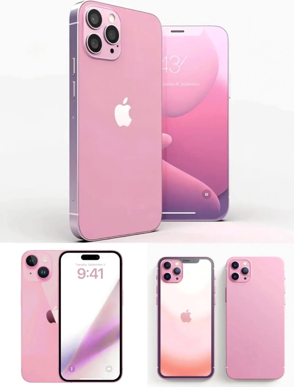 说真的,内心还是蛮期待iphone15系列,这个粉色的配色,确实还是挺不错