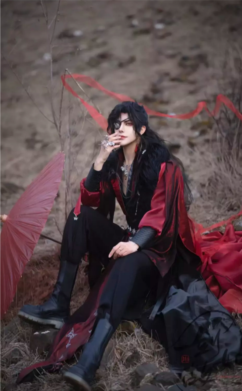 「花城cos]终于看见一个能入我心的cos的花城主了#天官赐福