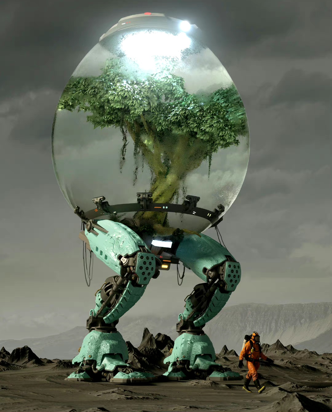 画师beeple 科幻场景作品欣赏