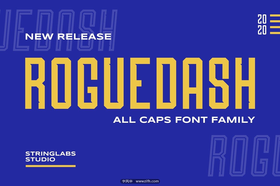 Roguedash – Stylish Sans Font Family