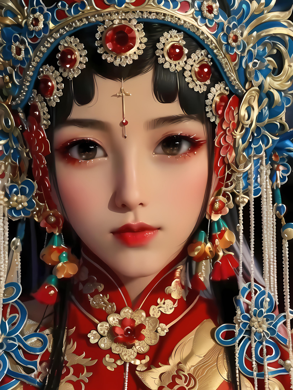 虞姬霸王别姬头像,太美了! 1,兵家胜负,乃是常情.