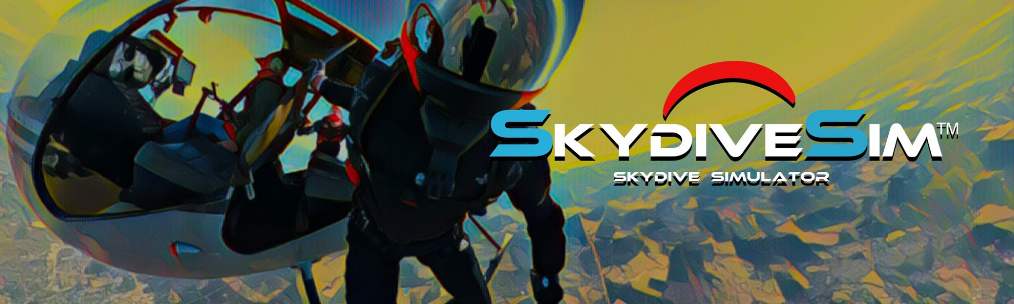 Meta Quest 游戏《SkydiveSim VR》跳伞模拟