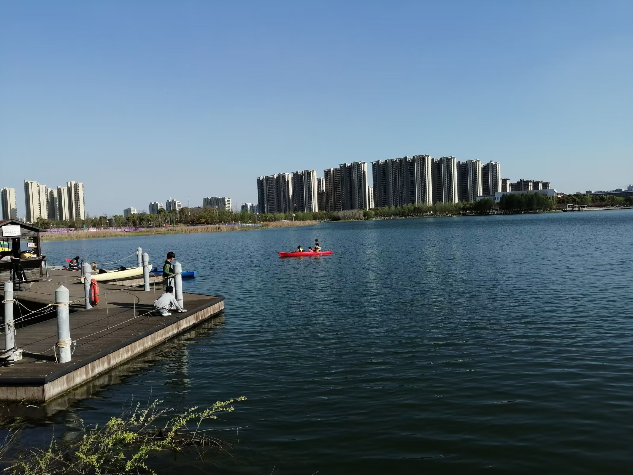 城后湖泗水音义河公园团泊湖滨水公园图片青岛海泊河口袋公园青岛