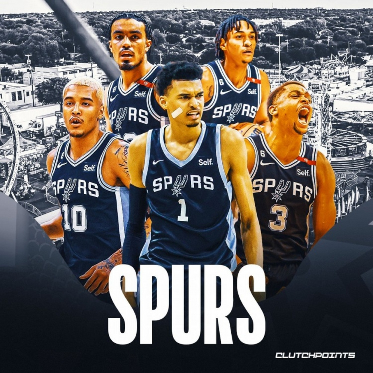 马刺队新赛季的全新阵容,下赛季进去季后赛大概率没有问题吧?