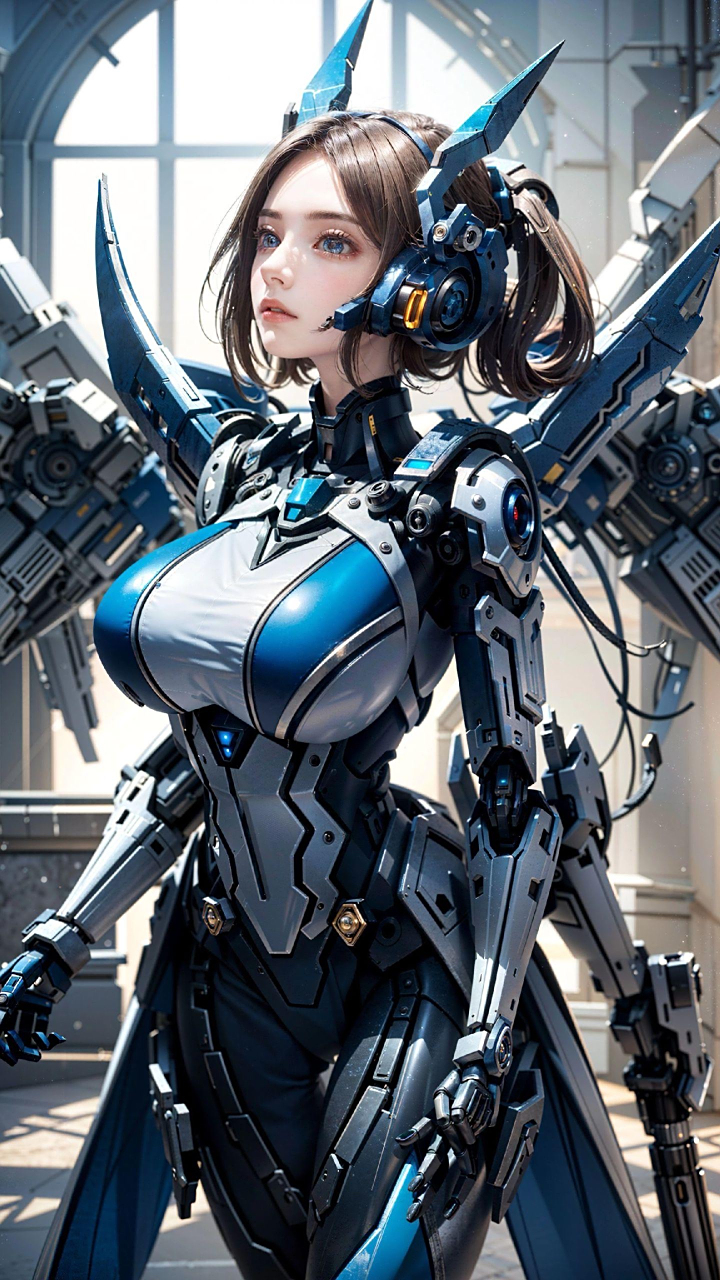 ai绘画 | 机械姬 机甲风格