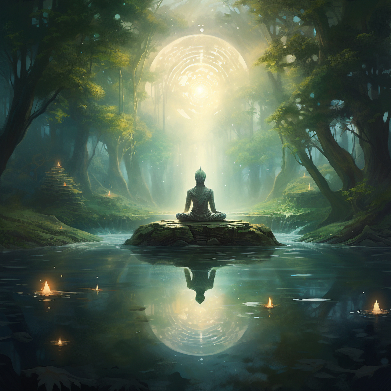 除了打坐数息觉照念头,冥想也可以在行动中,每个