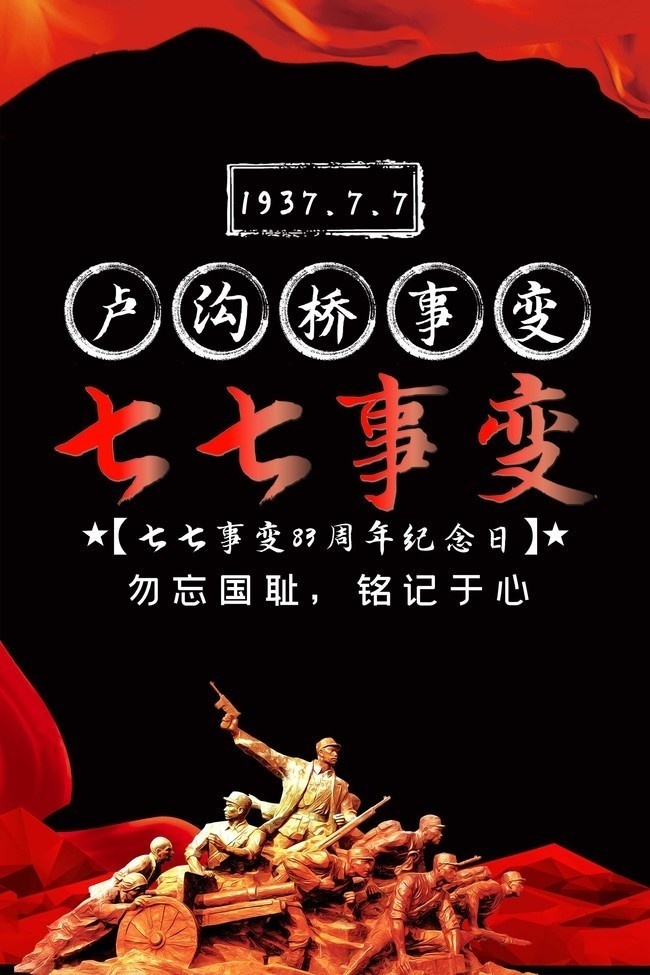 七七事变和卢沟桥事变是一回事吗