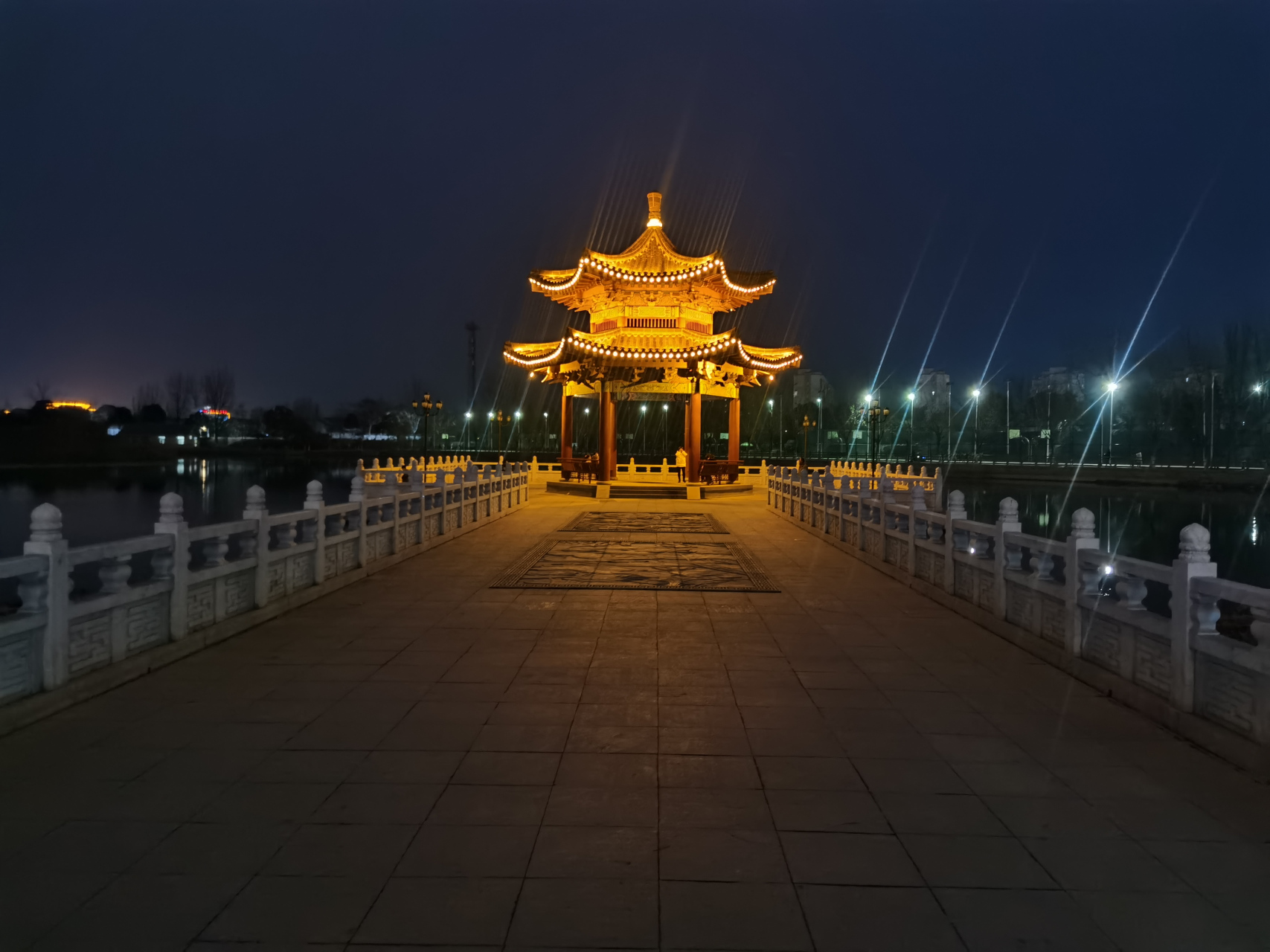 小县城图片 夜景图片