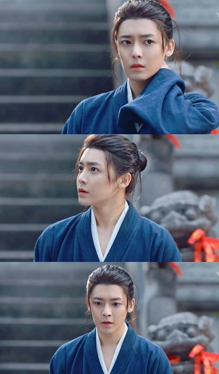 丸子头造型一眼都没认出来,侯明昊这张脸的可塑性好强!#侯明昊