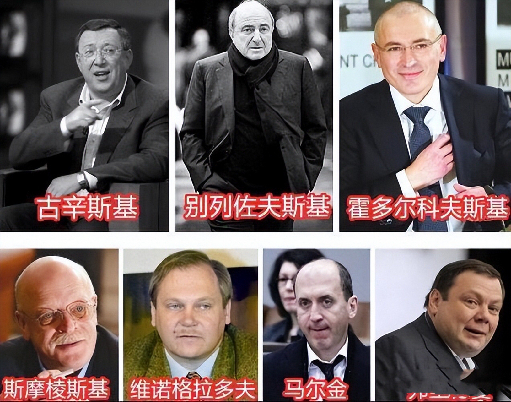 是指在20世纪90年代私有化的过程中,一夜暴富的资本家们