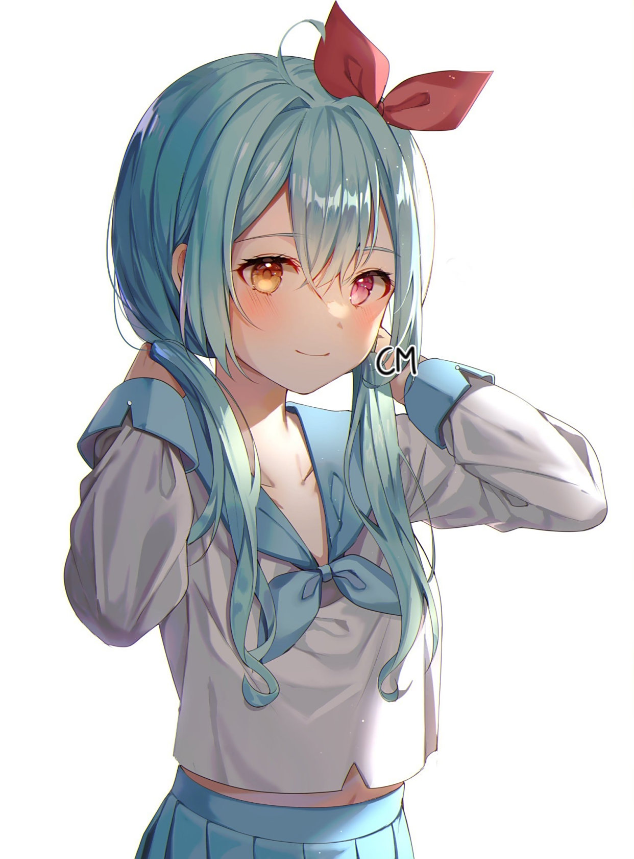 侧光美女!看到这么可爱的少女居然有拿起画笔的冲动!