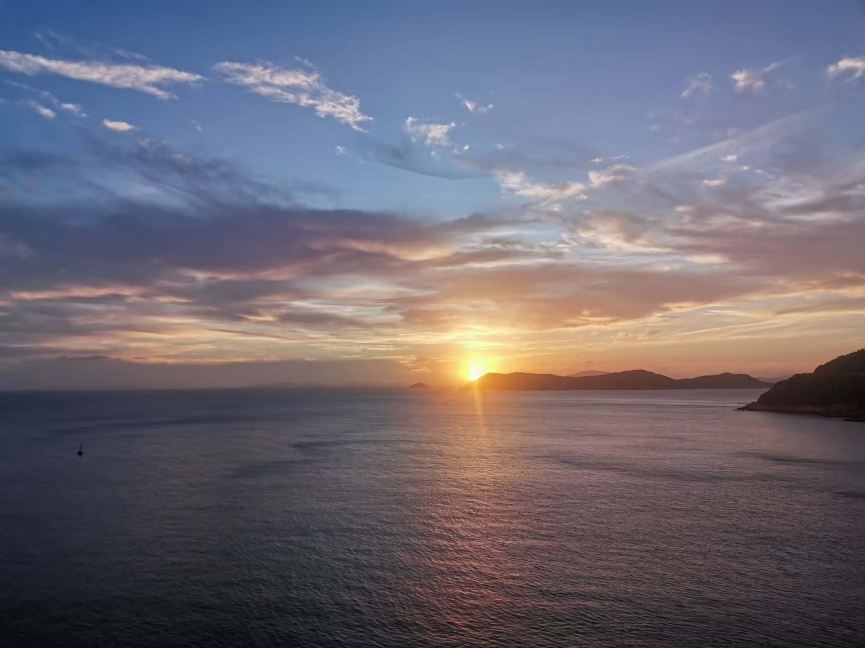 珠海东澳岛的日出