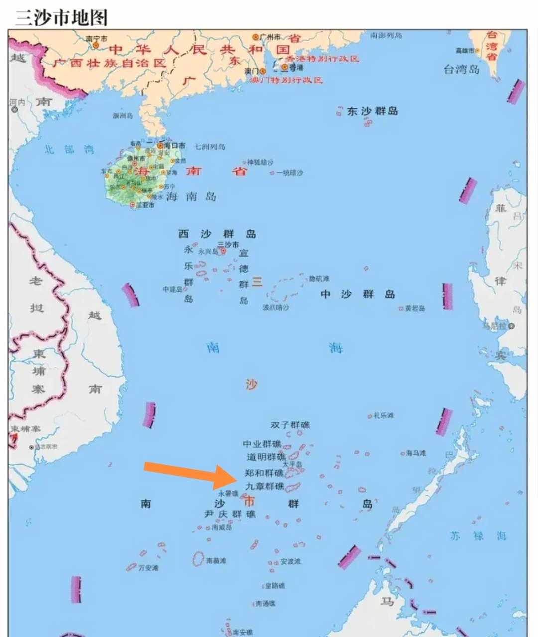 为什么越南对南海牛轭礁垂涎三尺,看其地理位置就知道有多重要了