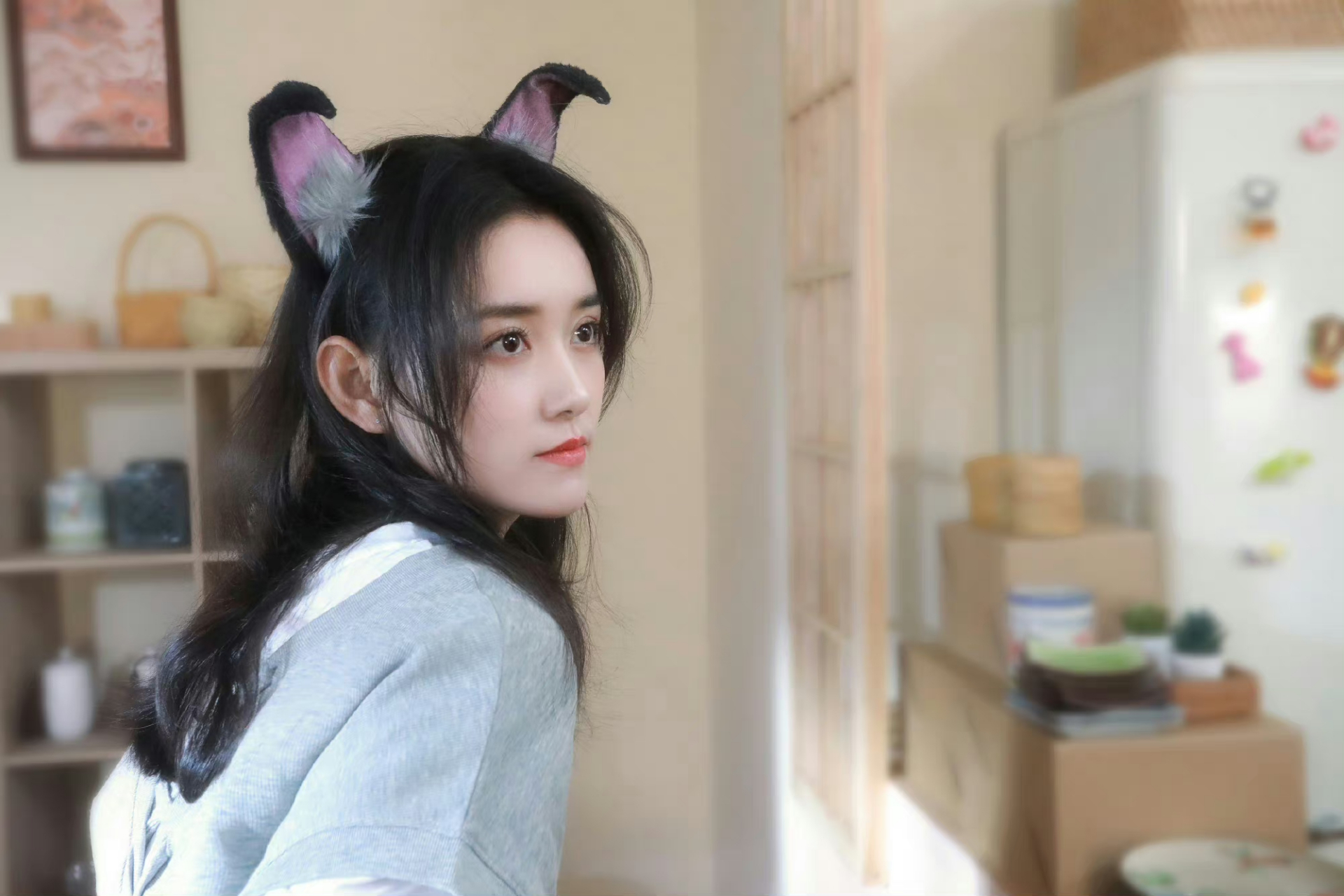 蒋依依可爱的零零后小花