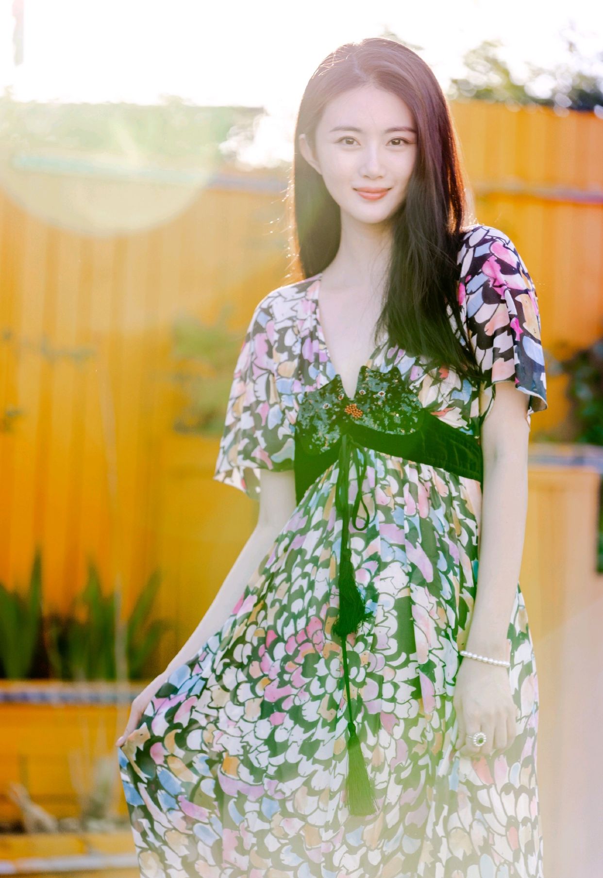 "美少女"赵昕:亭亭玉立,美丽动人