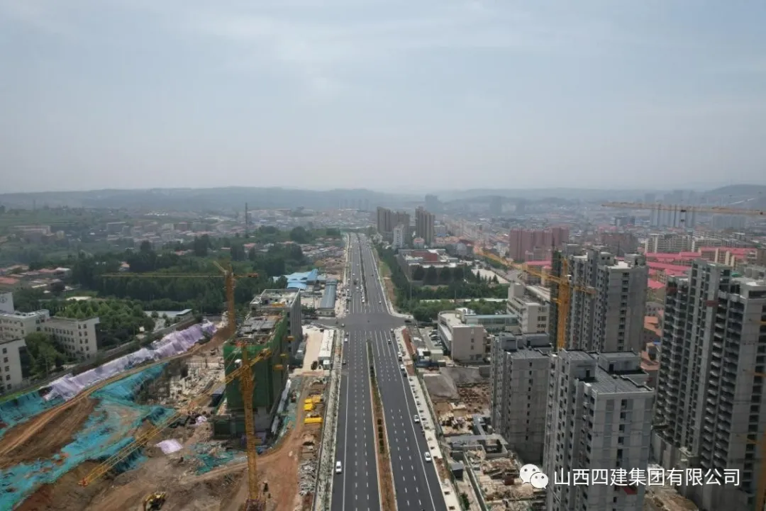 献礼国庆!山西四建集团阳高泉至张峰道路工程ppp项目建成通车