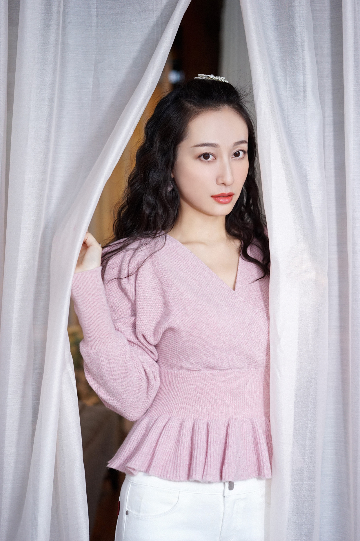 董维嘉穿搭日志|哪有女孩子不喜欢粉色!