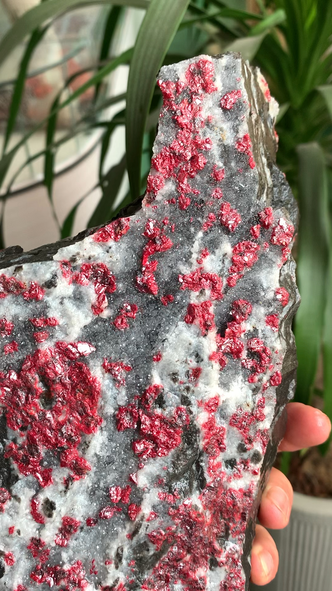 万山出产朱砂晶体标本