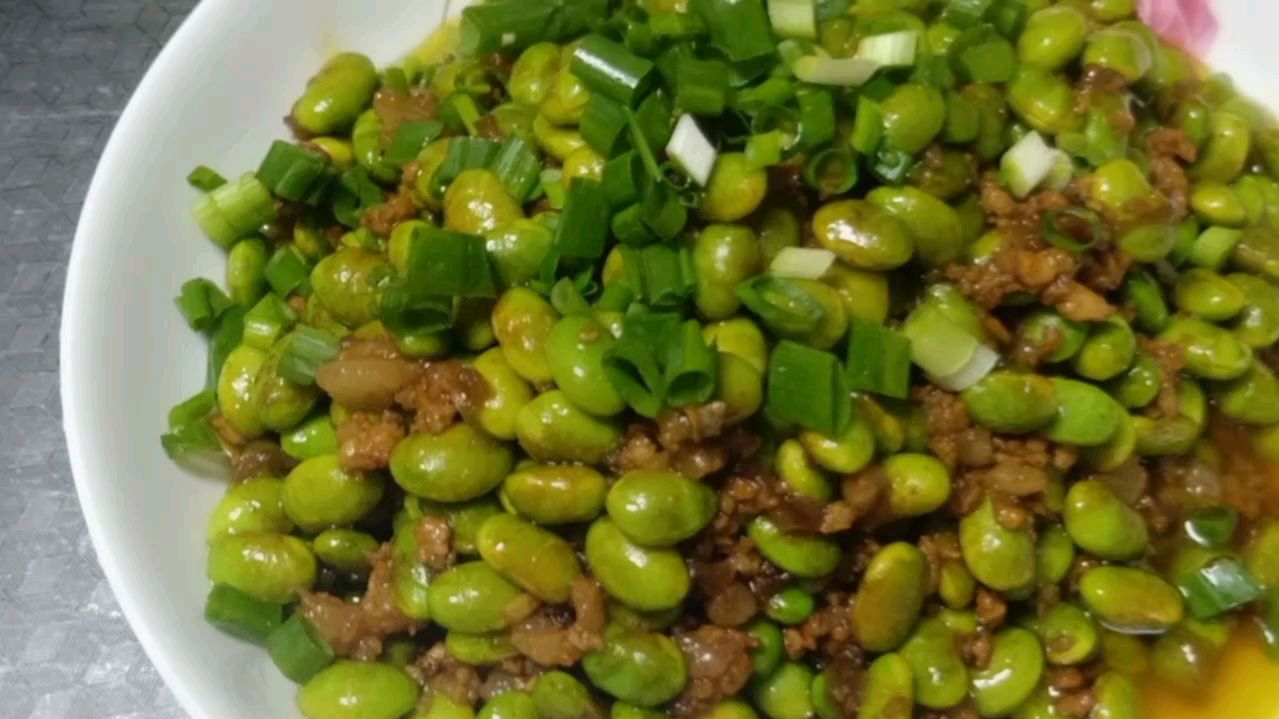 烂肉青豆 家常做法 清淡鲜香脆爽 好下饭