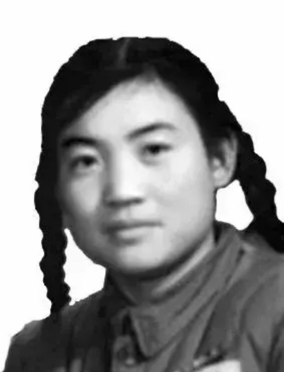 最美的志愿军女战士傅仲阳,出生在四川省资中,1950年