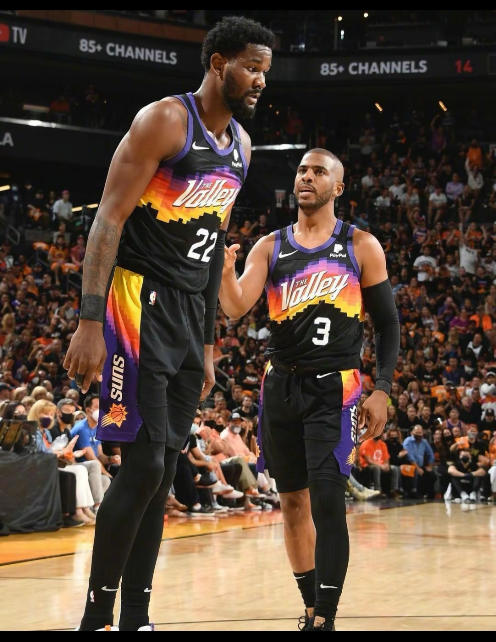 太阳官方对保罗和艾顿本赛季的表现非常不满意.