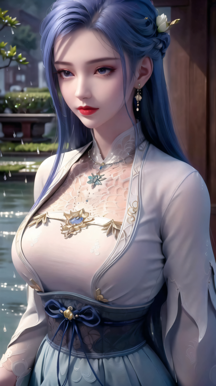 秋月华绝美! #你心中的国漫top#  #国漫女神