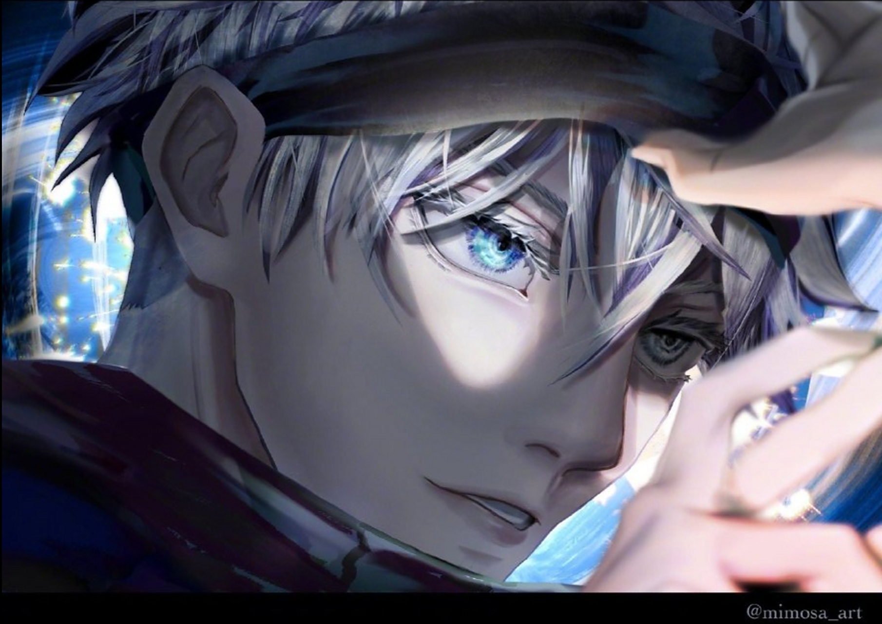 咒术回战#五条悟# 领域展开!( twi:mimosa_art 676767)