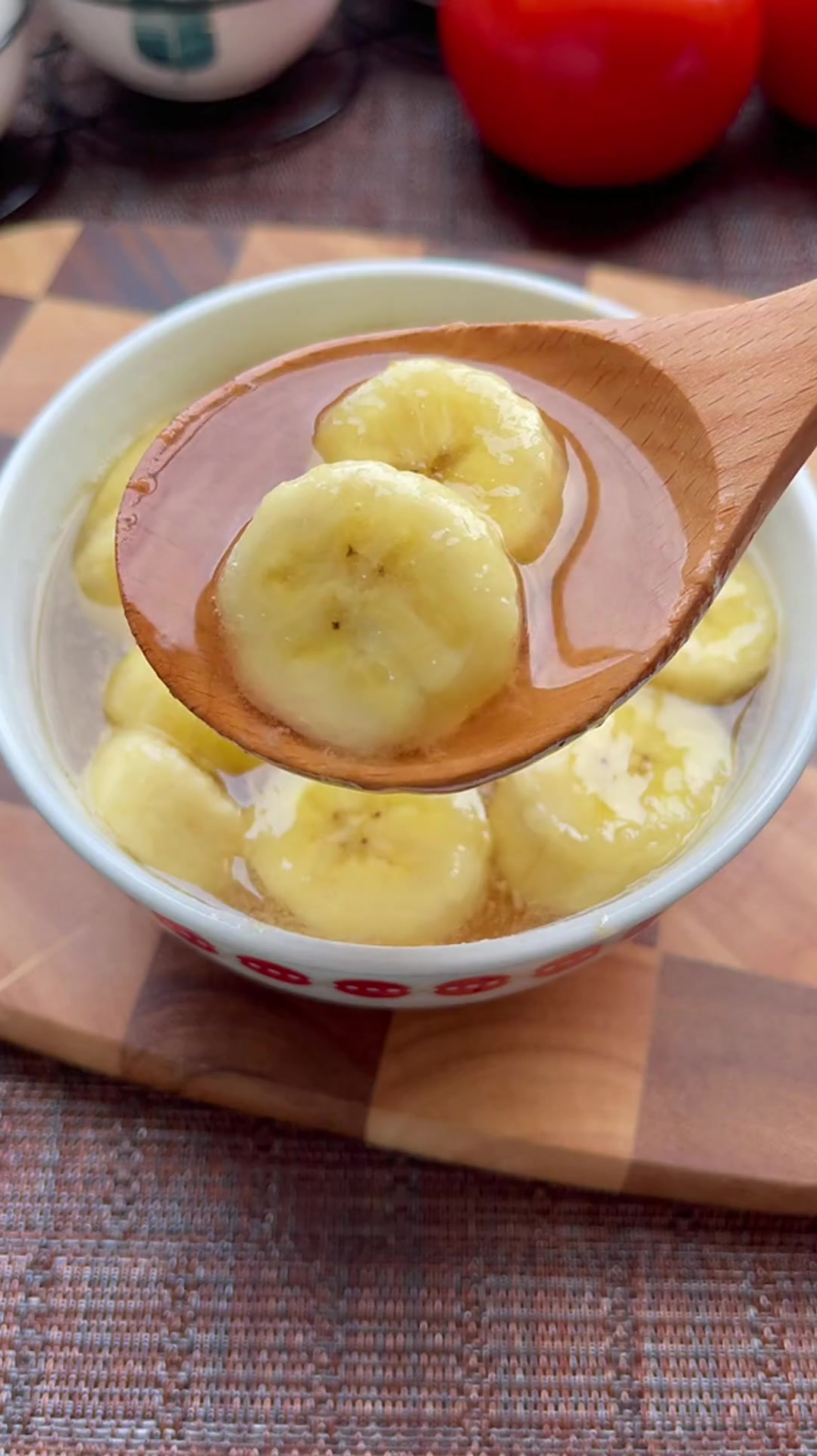 香蕉炖冰糖图片
