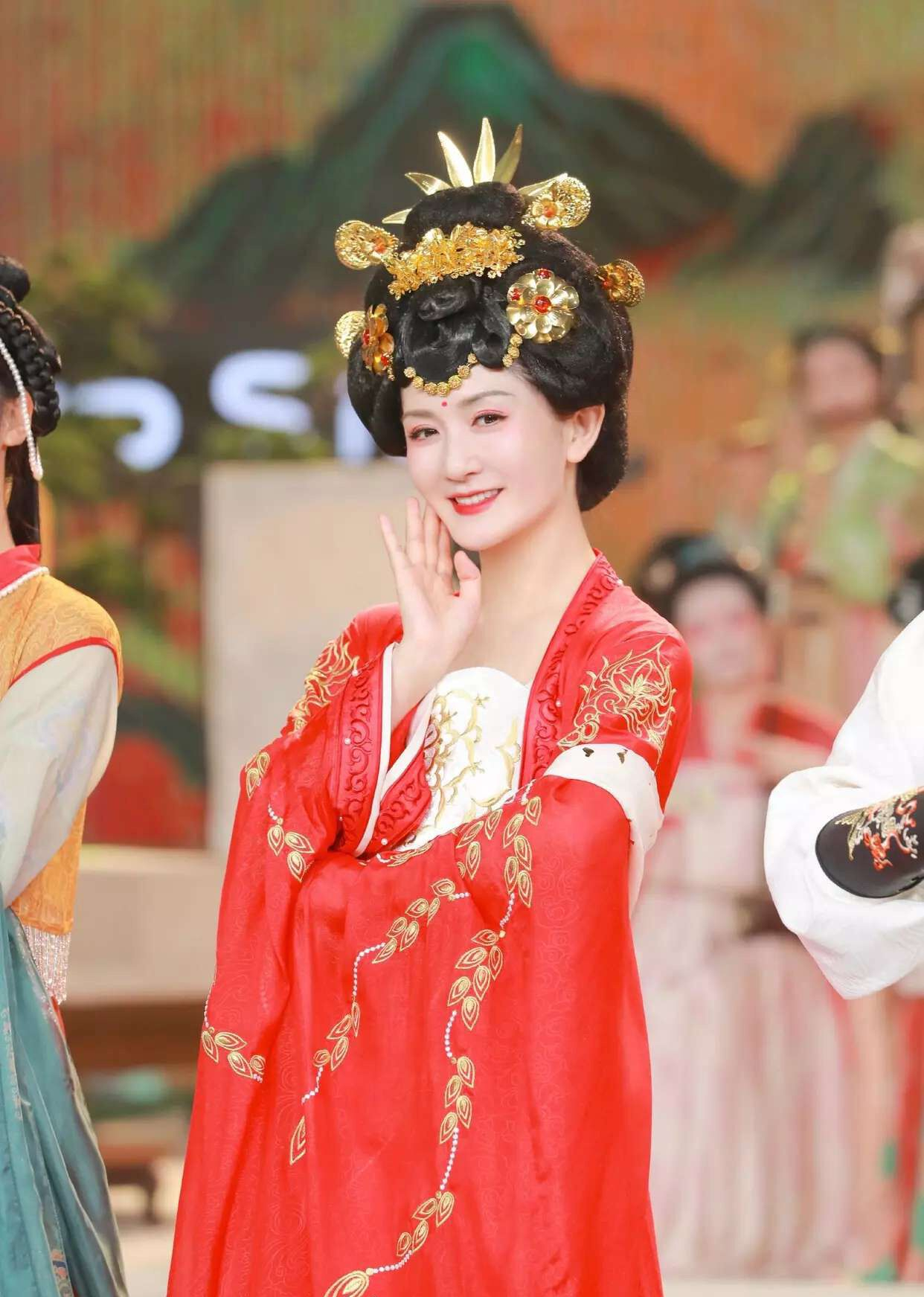 谢娜的古装造型,刷新了我对她"美貌"的认知