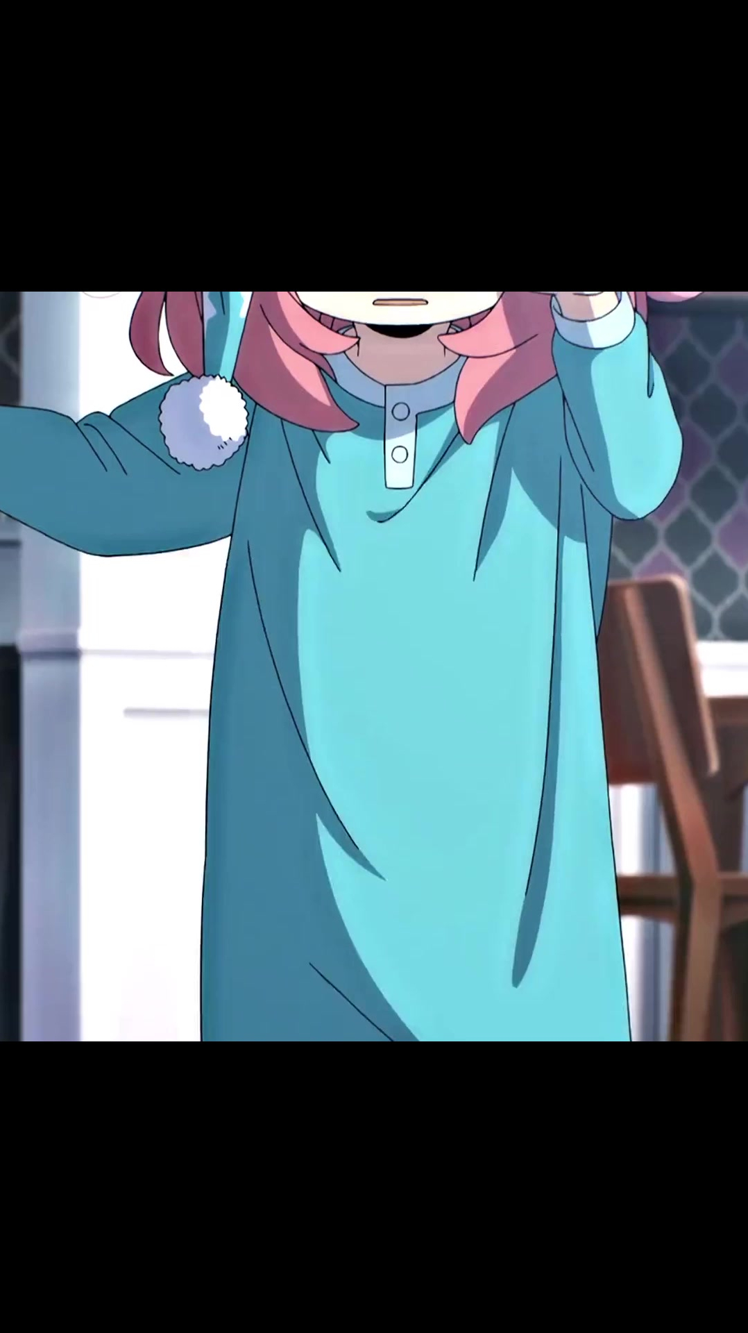 被惊醒的阿尼亚好可爱