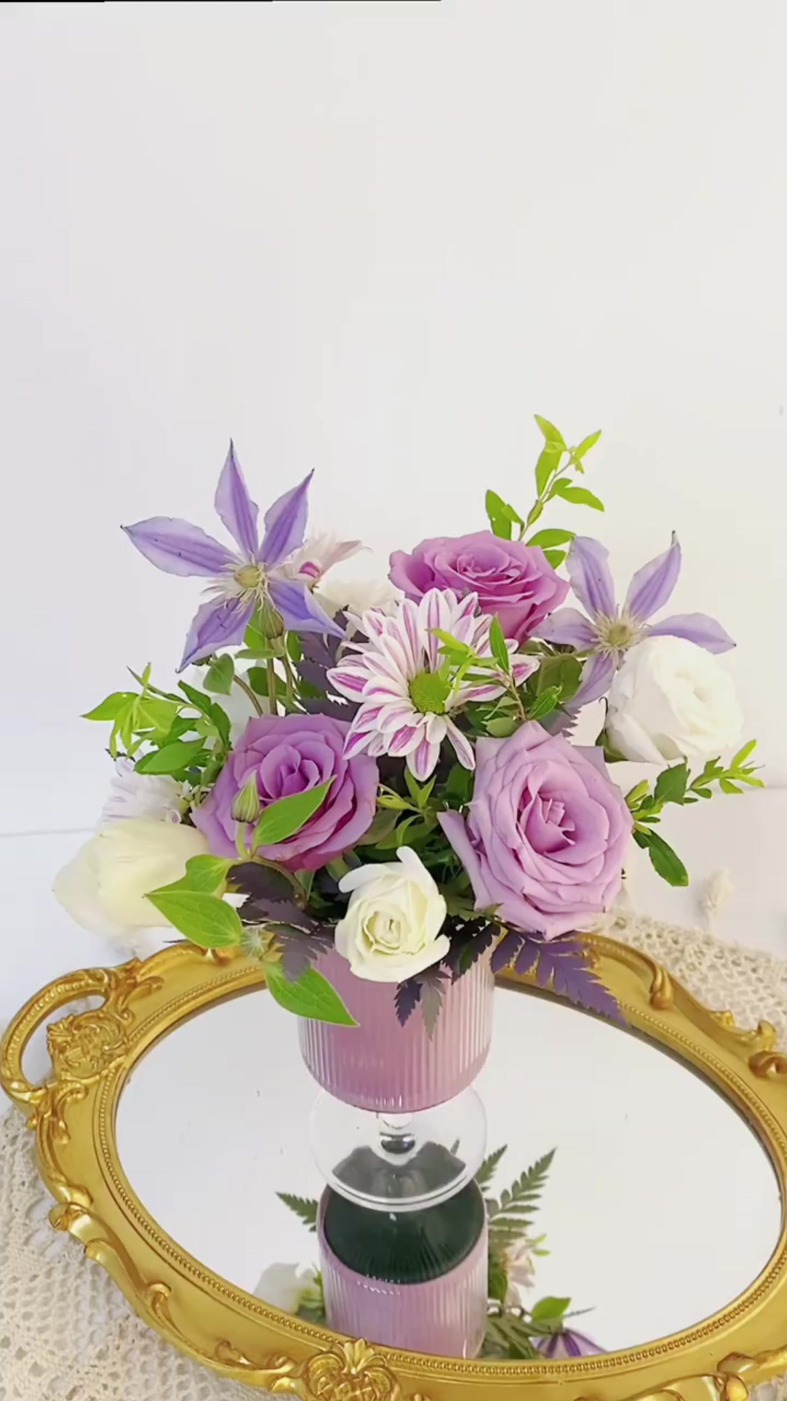 家居水杯插花教程